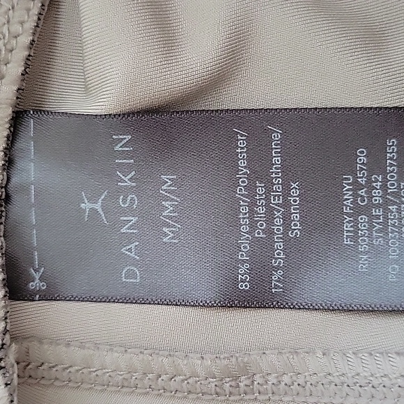 DANSKIN CROSS-WAIST FLARE PANTS.....NWT....MEDIUM - Picture 9 of 11